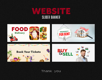 E-Commerce Website Slide Banner banner banner design branding graphic design hero image design slide design web banner design web slider web slider designer website banner designer website hero image website slide design