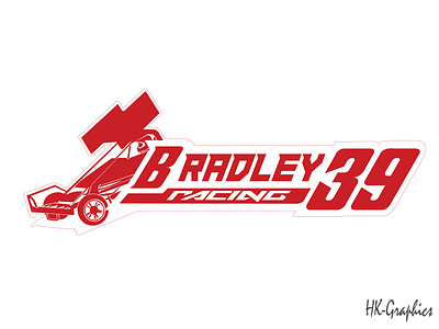 Bradley Racing branding graphic design imagetracing logo logotracing redrawdesign redrawlogo vector tracing vectorart