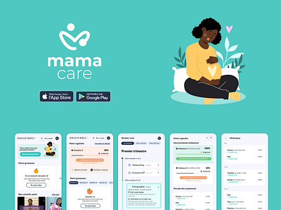 Mama Care - Grossesse sereine en 🇨🇮 afrique app bébé education grossesse santé soins