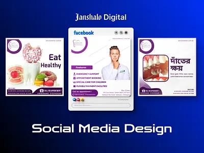 Dental Social Media Post Design banner banners branding dental dental banner dental clinic dental poster dentist dentistas dentistry design dribbble graphic design illustration post design poster posters social media social media design social media post