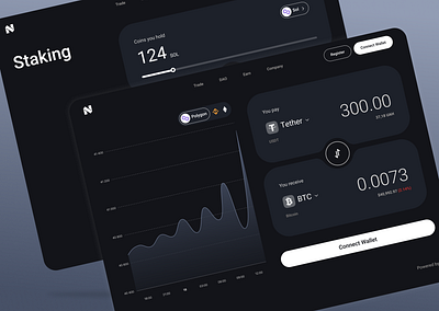 Crypto Exchange Marketplace branding btc chart crypto cryptocurrency design development exchange figma logo marketplace stats ui usdt uxui