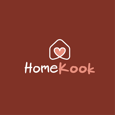 HomeKook Logo design graphic design illustration logo