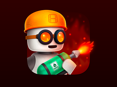 Metaburner Pro macOS App Icon app icon app icon design macos app icon