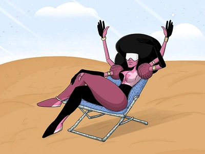 Garnet cartoon cartoonart cartooncharacters cartoonnetwork garnet stevenuniverse