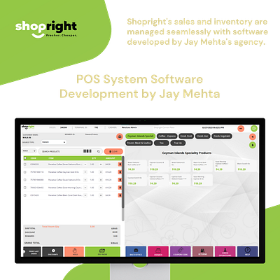 Retail POS System by Jay Mehta jay mehta pos retail software ui