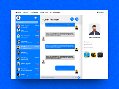 💬 Crafting Connections: Unveiling the Messenger UI Redesign! 📱 chat dashboard design figma messenger messenger app user experience user interface