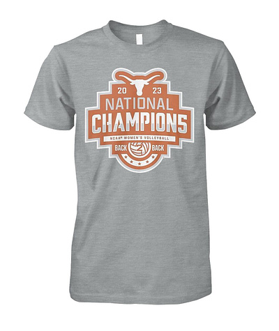 Texas Volleyball 2023 National Champions Logo Shirt hoodie long sleeve national champions logo shirt shirts t shirt texas volleyball 2023