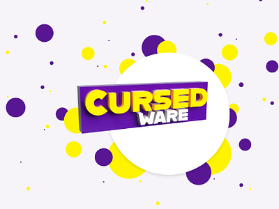 Cursedware rebranding 2023 branding freelance graphic design icons layout logo pictograms visual identity