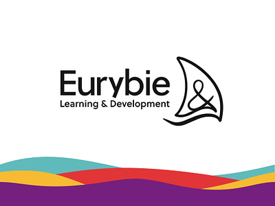 Eurybie logo design and social pages' design branding design freelance graphic design linkedin logo social network vector visual design