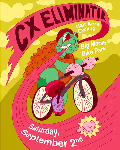 CX Race Flyer branding design graphic design icon illustration logo motion graphics vector