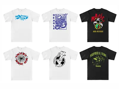 I will create graphic t-shirt design for your clothing brand 3d branding design graphic design illustration logo motion graphics typography vector