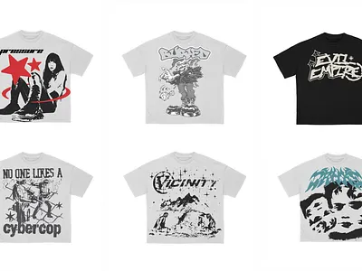 I will create graphic t-shirt design for your clothing brand 3d branding design graphic design illustration logo motion graphics typography vector