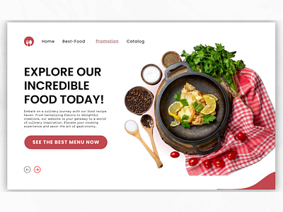 Restorant website animation branding design food food website foodiedesign graphic design interactivedesign logo motion graphics professional restaurantwebsite ui webdesign website websites