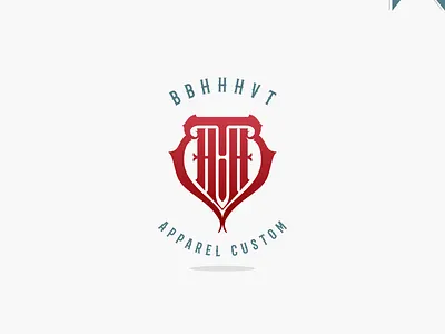 BBHHHVT MONOGRAM LOGO branding design graphic design lettering logo logotype retro typography vector vintage