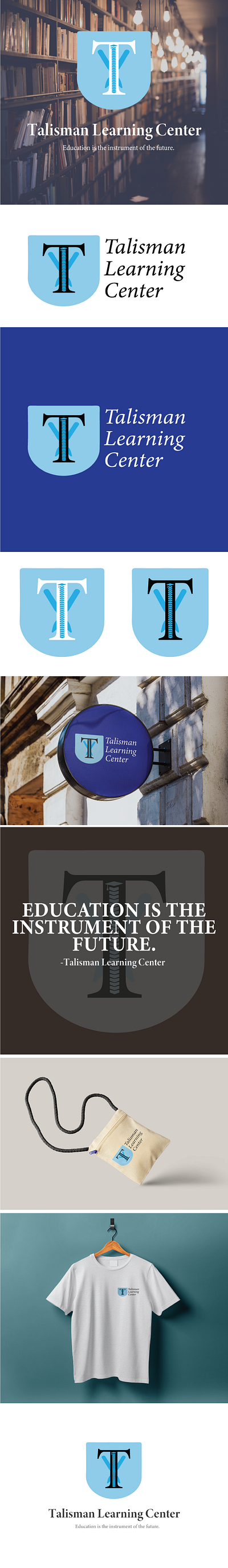 Talisman learning centre. branding design graphic design illustration logo typography vector