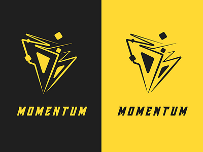 Sports event logo - Momentum art branding design graphic design illustrator logo sports ui vector