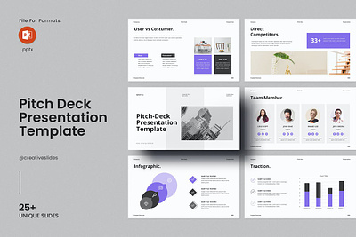 Business Pitch-Deck PowerPoint Template best business deck download free marketing minimal pitch deck pitchdeck plan powerpoint presentation simple slides strategy template