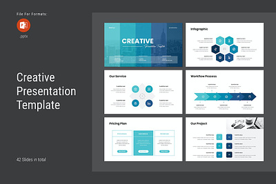 Creative | PowerPoint Presentation Template abstract annual business clean corporate download google slides keynote pitch pitch deck powerpoint powerpoint template pptx presentation presentation template professional slides template ui web