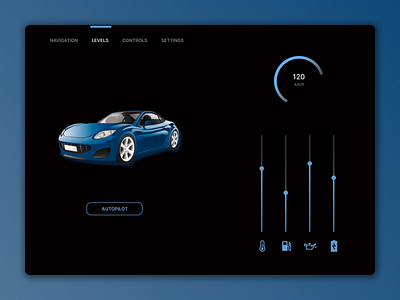 Car Interface UI app branding design graphic design illustration logo typography ui ux vector