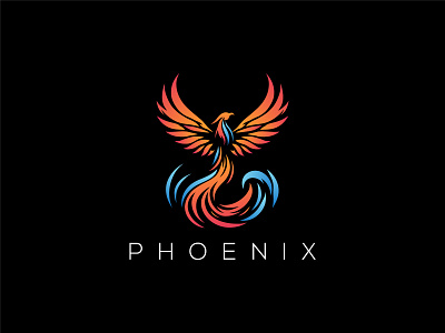 Phoenix Logo 3d 3d phoenix branding corporate fantasy fire bird fire phoenix flying bird freedom illustration immortality luxurious mythology new phoenix phoenix phoenix logo rebirth top phoenix warrior wisdom