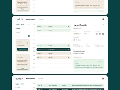 Online healthcare app concept app calendar doctor gp health healthcare online healthcare product design schedule ui web design