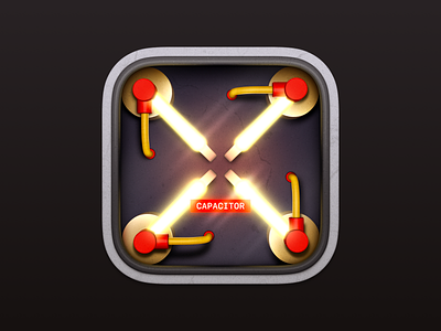 Capacitor Pro macOS App Icon app icon app icon design macos app icon