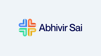 Abhivir Sai Healthcare - Logo Design branding graphic design logo