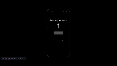 TREMBLE Launch Screen - An Addiction Recovery Mobile App