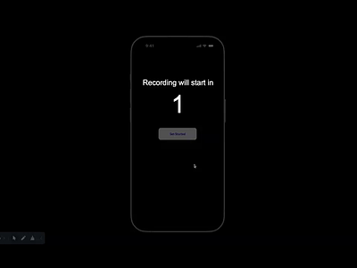 TREMBLE Launch Screen - An Addiction Recovery Mobile App