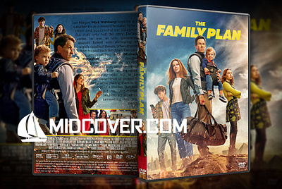 The Family Plan (2023) DVD Cover design dvd dvdcover dvdcustomcover photoshop