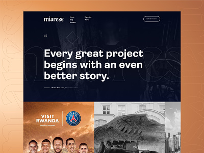 Miarese Group - Website branding logo design website