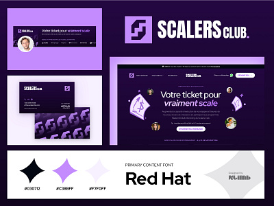 Scalers Club - Brand Identity branding logo design scalers club