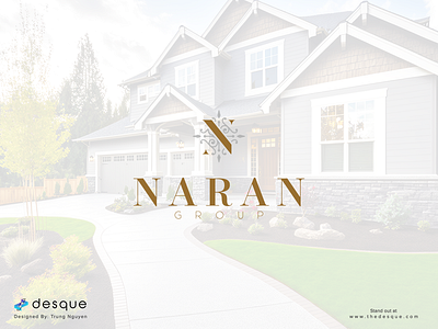 Logo Design - Naran Group brand design branding brokers logo logo design real estate realtors visual identity