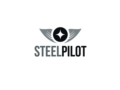 Steel Pilot animation branding logo logo animation logo design