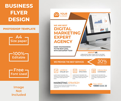 Creative corporate A4 flyer ads brochure printed design ads ads design canva canva ads design canva design design graphic graphic design illustration ui