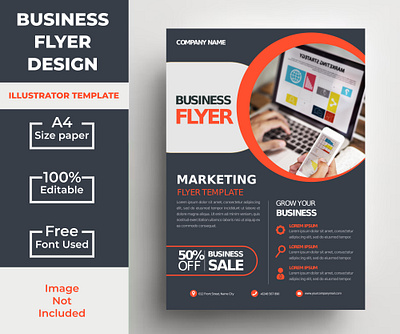 Creative corporate A4 flyer ads brochure printed design ads ads design canva canva ads design canva design design graphic graphic design illustration ui