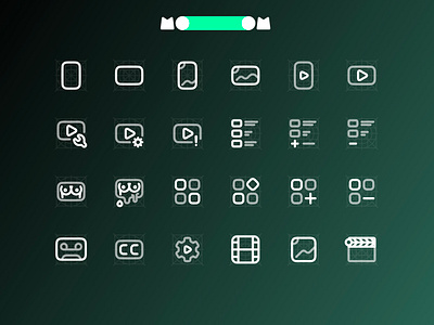 MooooM Day 82 - Duo Tone closed caption design figma icons image landscape leaks mooom movie nude portrait tape ui