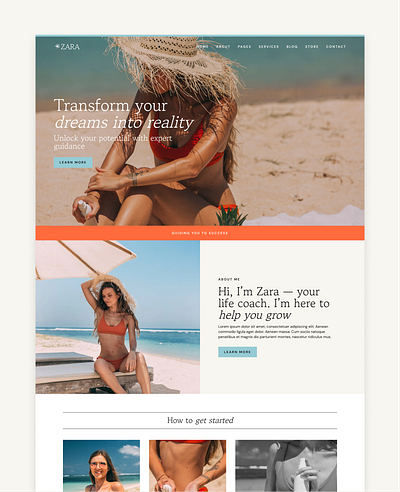 Zara Wordpress Theme · Elementor Pro Theme elementor pro wordpress wordpress template