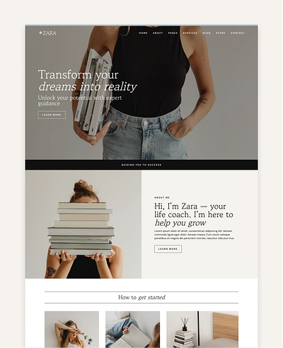 Zara Wordpress Theme · Elementor Pro Theme elementor pro wordpress wordpress template