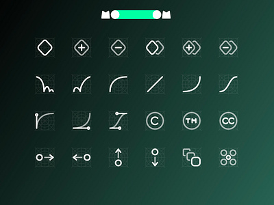 MooooM Day 96 - Duo Tone bounce copyright design ease figma icons mooom move trademark ui