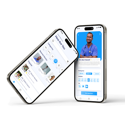 Medical Apps Ui Design For Mobile apps blue branding health medical mobile ui ux