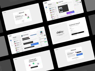 daizy - Wireframes for Product Validation product validation wireframes