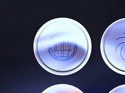 Prism Bonus assets blob dark gradient lighting mesh sticker