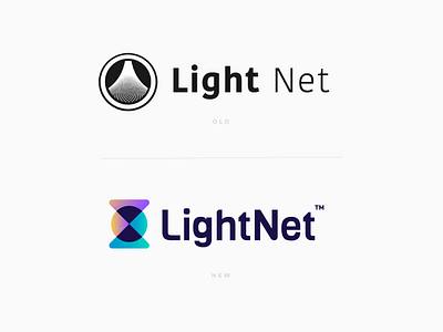 LightNet Logo Redesign brand brand and identity brand guideline brand identity branding consciousness data future hourglass infinity logo logocollection meeting physic piechart pyramid quantum redesign research revamp