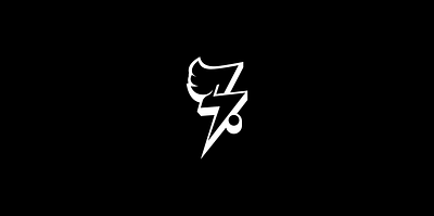 Spontan Initial angel design dynamic energy filipkomorowski fly illustration initial komorowski letter logo logotipo logotype magic script spontan sport typography vector wind