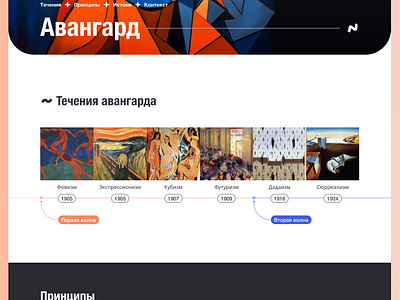Special project Synchronization | Concept ai art avangarde avant garde cubism culture expressionism fauvism futurism generation icons landing line memo minimalism modern painting special project synchronization ui