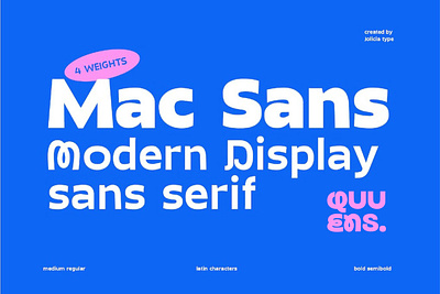 Mac Sans | Display Sans Serif Font display font graphic design illustration logo sans sans serif sans serif font serif type typeface typography