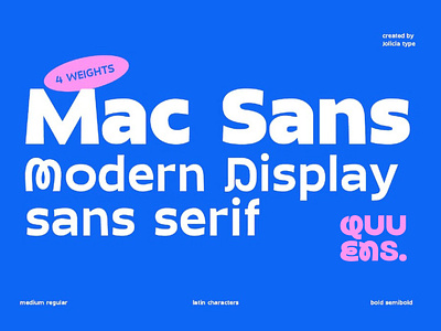 Mac Sans | Display Sans Serif Font display font graphic design illustration logo sans sans serif sans serif font serif type typeface typography