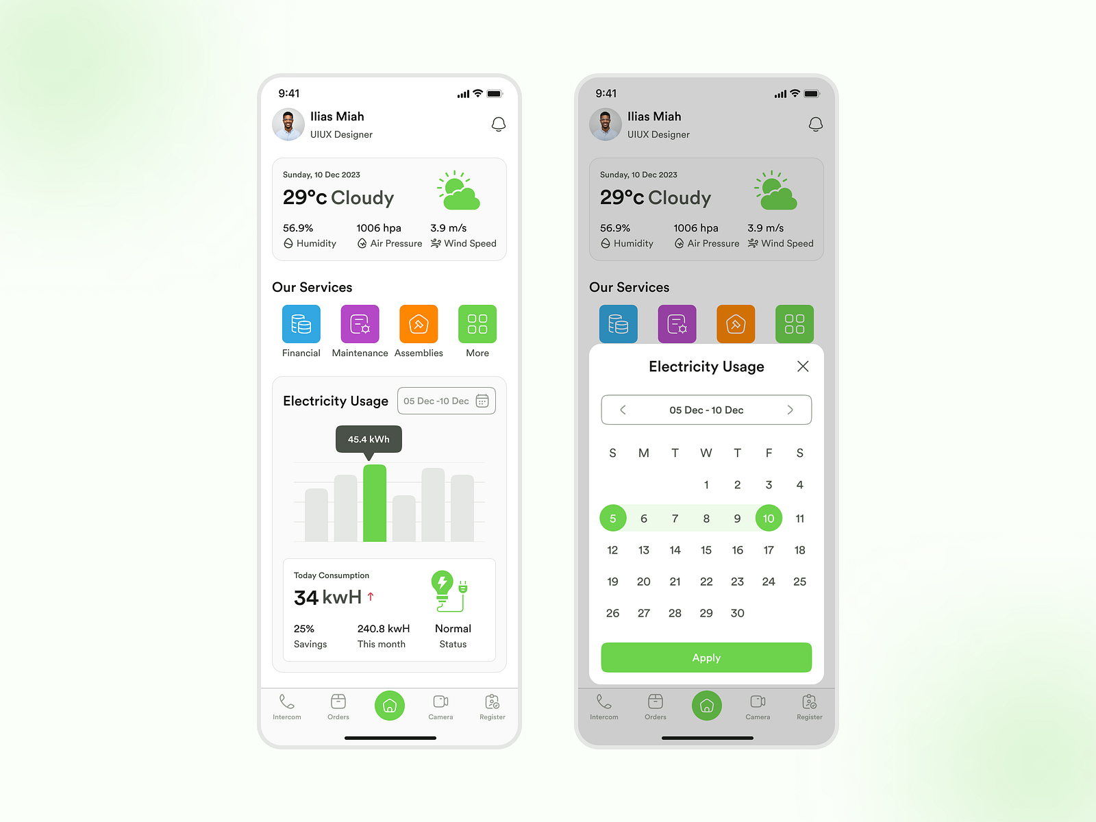 Condominium Mobile App UIUX Design by ilias miah on Dribbble