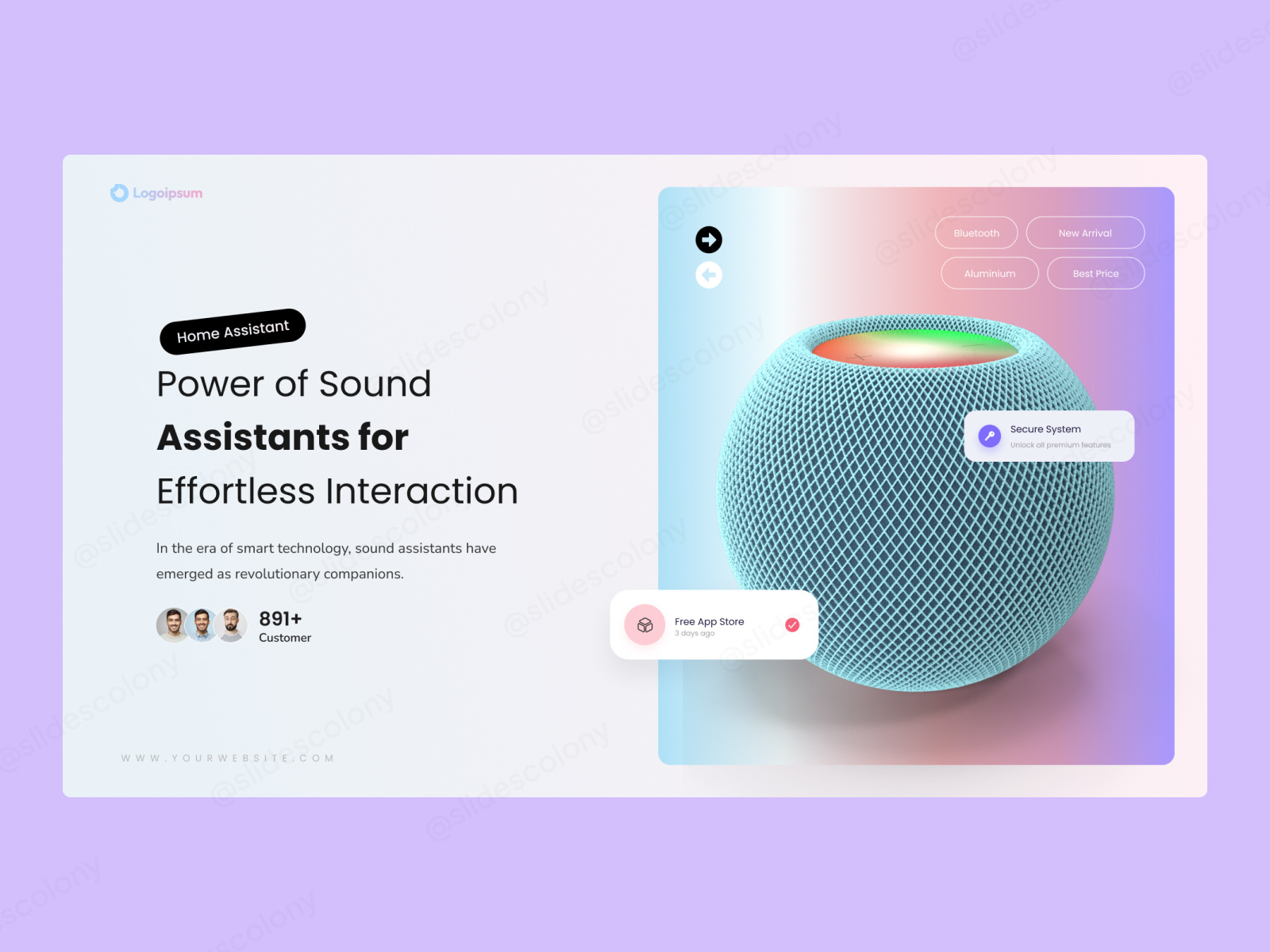 Assistant Speaker Presentation by Slides Colony on Dribbble